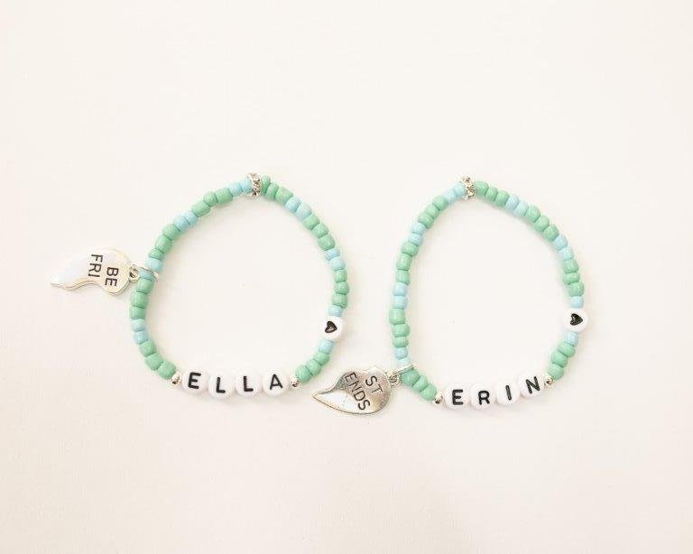 Personalised Name Bracelet (Colour Mix) - Image 2