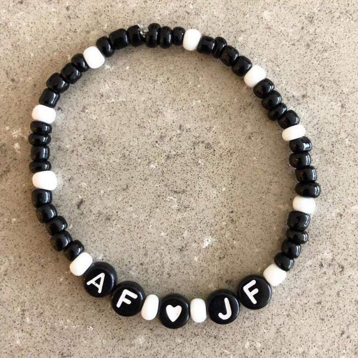 Monochrome Personalised Bracelet - Image 5