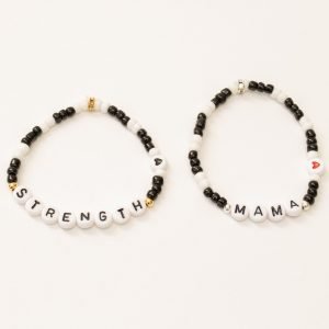 Monochrome Personalised Bracelet