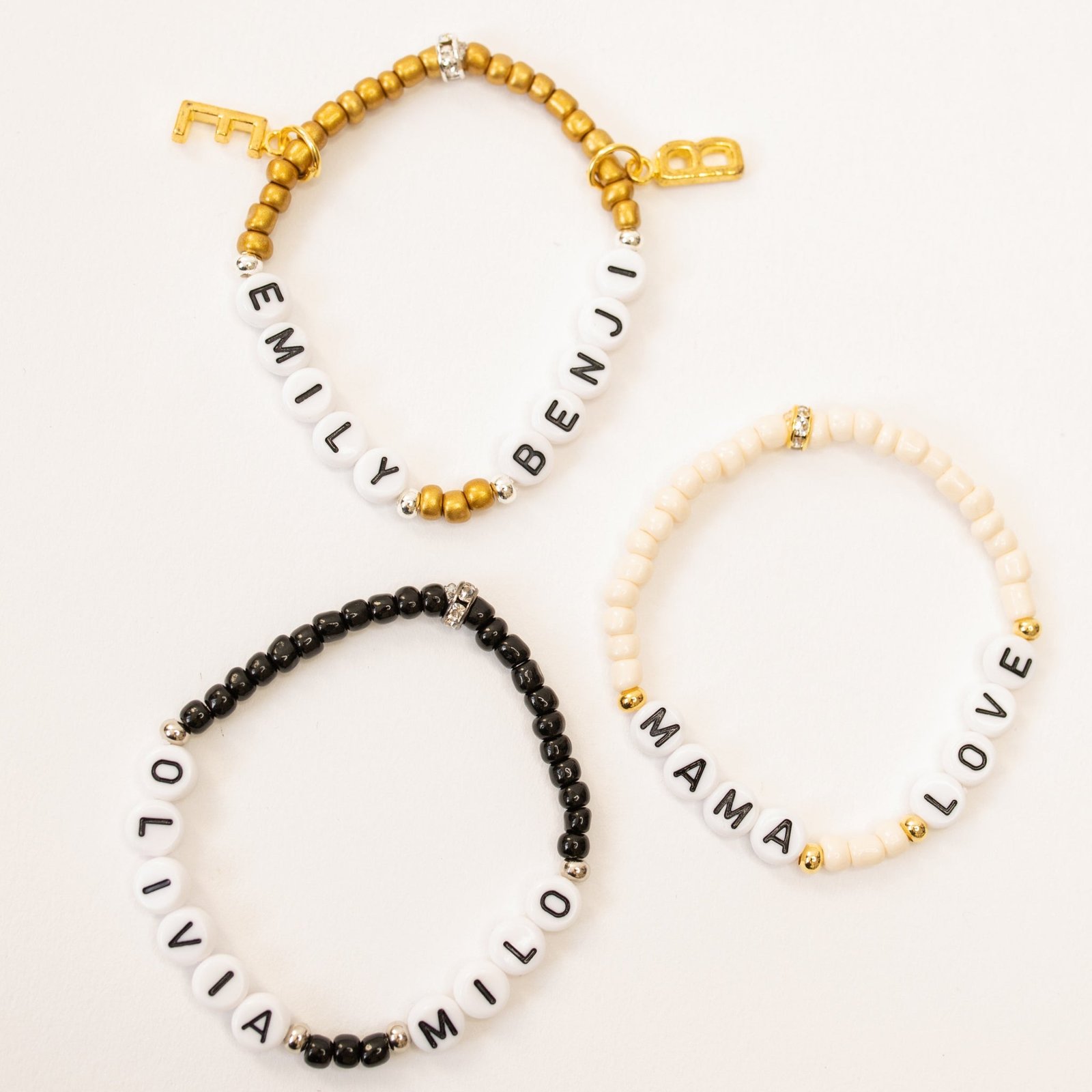 Multiple Name Accent Bracelet