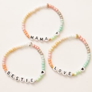 Pastel Dreams Personalised Bracelet