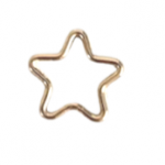 14ct Gold Filled Outline Star +&pound;3.00