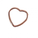 Rose Gold Filled Heart +&pound;3.00
