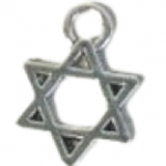 Silver Colour Star of David +&pound;0.70