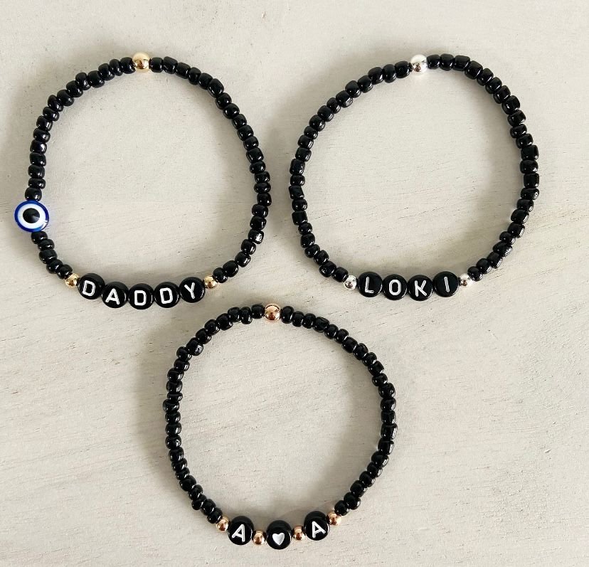 Men's Luxury Accent Beaded Bracelet