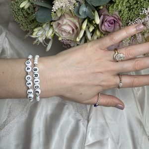 Bride's Luxury Accent Bead set of 2 bracelets