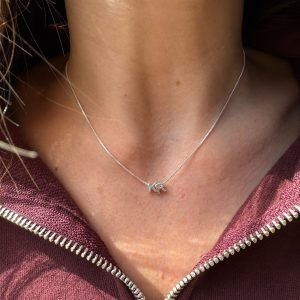 Sterling Silver Initial Necklace