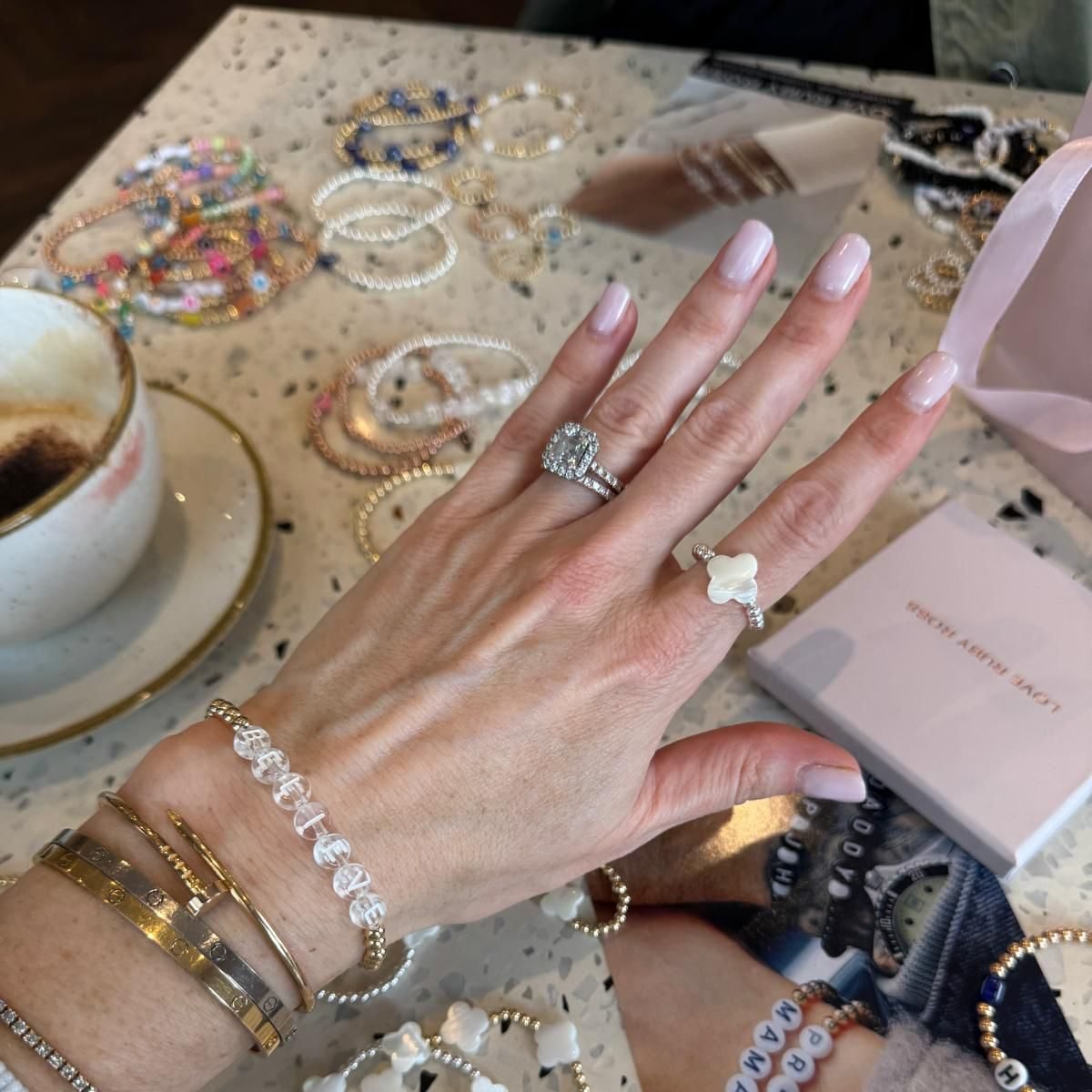Luxe Clover Ring - Image 2