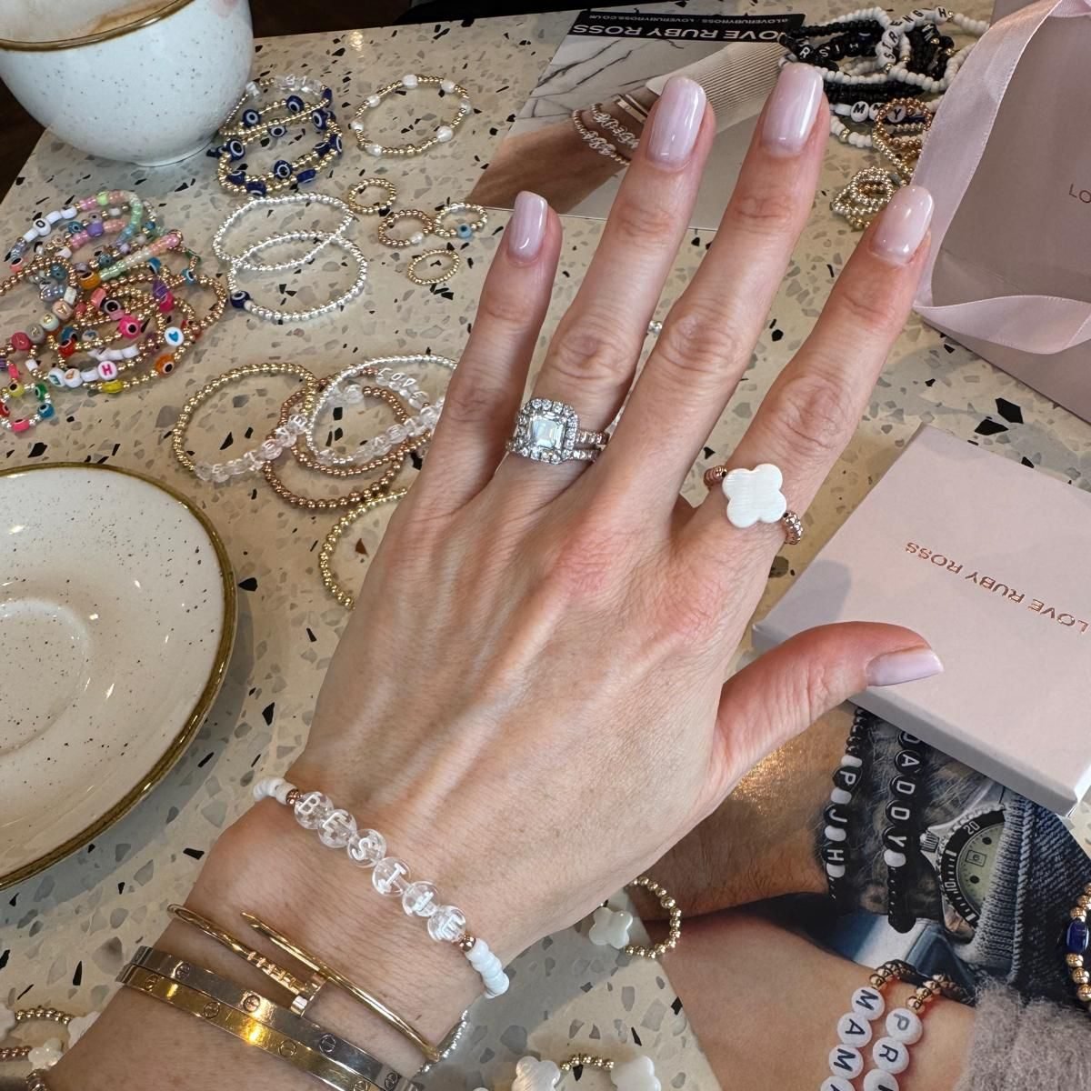 Luxe Clover Ring